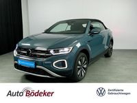 Gebraucht VW T-Roc Cabriolet Move 150 PS (110 kW) 2024 Petroleum blue Cabrio