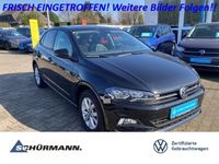 Gebraucht VW Polo Highline 95 PS (69 kW) 2021 Schwarz Kleinwagen