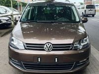Gebraucht VW Sharan Highline 200 PS (147 kW) 2013 Toffeebraun metallic Van / Kleinbus