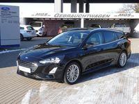 Gebraucht Ford Focus Titanium 125 PS (91 kW) 2019 Iridiumschwarz metallic Kombi