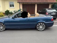 Gebraucht BMW 320 Cabriolet 170 PS (125 kW) 2004 Blau Cabrio