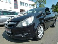 Gebraucht Opel Corsa Edition 90 PS (66 kW) 2008 Schwarz Limousine