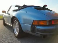 Gebraucht Porsche 930 207 PS (152 kW) 1985 Blau Cabrio