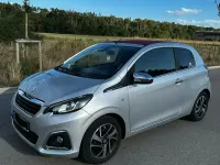 Gebraucht Peugeot 108 Allure 82 PS (60 kW) 2017 Silber Kleinwagen