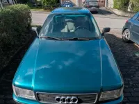 Gebraucht Audi 80 90 PS (66 kW) 1992 Grün Limousine