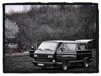 Second-hand VW T3 70 CP (51 kW) 1992 Albastru Van