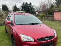 Gebraucht Ford Focus Ambiente 101 PS (74 kW) 2007 Rot Limousine