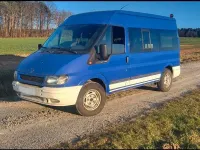 Gebraucht Ford Transit 125 PS (91 kW) 2002 Blau Van / Kleinbus