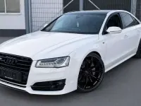 Usata Audi S8 plus 605 CV (444 kW) 2017 Bianco Berlina