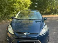 Gebraucht Ford Fiesta Titanium 82 PS (60 kW) 2009 Blau Kleinwagen