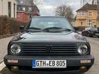 Gebraucht VW Golf II 54 PS (39 kW) 1990 Schwarz Kleinwagen