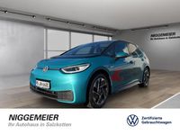 Gebraucht VW ID.3 Pro Performance 150 kW (204 PS) 2021 Makenatürkis metallic / dach sc (metallic) Kleinwagen
