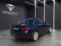 Gebraucht BMW 218 Luxury Line 150 PS (110 kW) 2017 Blau Coupé