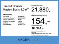 Neu Ford Transit Basis 125 PS (91 kW) 2025 Frost weiß