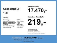 gebraucht Opel Crossland X 1.2T Sitzheizung,Lenkradheizung,LED