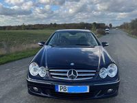 Gebraucht Mercedes CLK350 Elegance 272 PS (200 kW) 2008 Blau Coupé