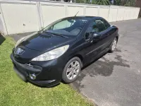 Gebraucht Peugeot 207 CC 120 PS (88 kW) 2007 Schwarz Cabrio