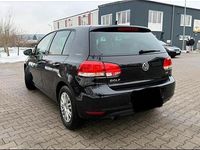 Gebraucht VW Golf VI 2010 Schwarz Kleinwagen