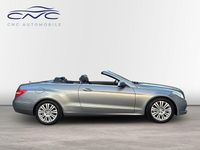 Brugt Mercedes E200 Elegance 184 HK (135 kW) 2011 Sølv Cabriolet