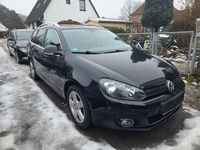 Gebraucht VW Golf VI Style 105 PS (77 kW) 2012 Schwarz Kleinwagen