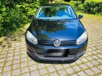 Gebraucht VW Golf VI Trendline 80 PS (58 kW) 2009 Schwarz Kleinwagen