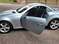 Gebraucht Mercedes SLK200 163 PS (119 kW) 2005 Silber Cabrio