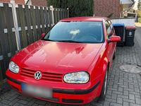 Gebraucht VW Golf IV 75 PS (55 kW) 1999 Rot Kleinwagen