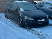 Gebraucht VW Golf VII GTD 185 PS (136 kW) 2016 Schwarz Kombi