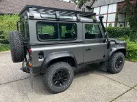 Gebraucht Land Rover Defender 122 PS (89 kW) 2008 Grau Kombi