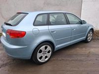 Gebraucht Audi A3 102 PS (75 kW) 2007 Blau Kleinwagen