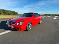 Gebraucht Mercedes CLK200 163 PS (119 kW) 2001 Rot Cabrio