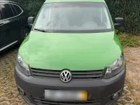 Gebraucht VW Caddy 75 PS (55 kW) 2013 Grün Van / Kleinbus