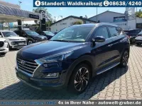 Gebraucht Hyundai Tucson Premium 177 PS (130 kW) 2019 Blau SUV