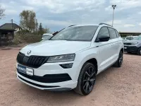 Gebraucht Skoda Karoq SportLine 150 PS (110 kW) 2020 Weiß SUV
