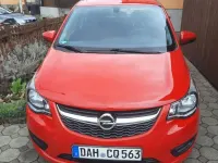 Używany Opel Karl Edition 75 KM (55 kW) 2016 Czerwony Hatchback