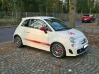 Gebraucht Abarth 500 135 PS (99 kW) 2009 Weiß Kleinwagen