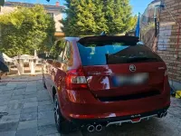 Gebraucht Skoda Rapid 114 PS (83 kW) 2015 Rot Kleinwagen