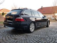 Gebraucht BMW 520 177 PS (130 kW) 2008 Schwarz metallic Kombi
