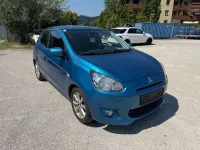 Gebraucht Mitsubishi Space Star 80 PS (58 kW) 2014 Blau Van / Kleinbus