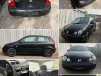 Gebraucht VW Polo Basis 64 PS (47 kW) 2002 Schwarz Limousine