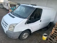 Gebraucht Ford Transit 85 PS (62 kW) 2008 Weiß Van / Kleinbus