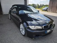 Gebraucht BMW 320 Cabriolet Sport Line 150 PS (110 kW) 2006 Schwarz Cabrio
