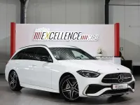Gebraucht Mercedes C220 AMG line 200 PS (147 kW) 2024 Weiß Limousine