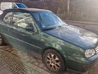 Gebraucht VW Golf Cabriolet Highline 90 PS (66 kW) 2000 Grün Cabrio