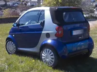 Usata Smart ForTwo Cabrio Pulse 61 CV (44 kW) 2002 Blu Cabrio