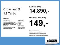 gebraucht Opel Crossland X 1.2 Turbo 2020 PDC, LED, Sitzheiz.