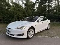 Gebraucht Tesla Model S 386 kW (525 PS) 2018 Weiß Kleinwagen