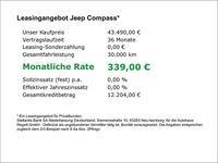 Neu Jeep Compass Summit 131 PS (96 kW) 2025 Blau SUV