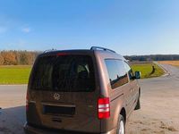 Gebraucht VW Caddy Comfortline 102 PS (75 kW) 2012 Braun Van / Kleinbus
