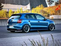 Usata VW Polo GT 150 CV (110 kW) 2014 Blu Utilitaria